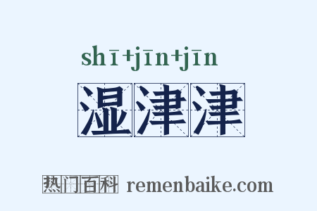 湿津津是什么意思的图片